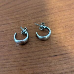 Silver Hoop Earrings